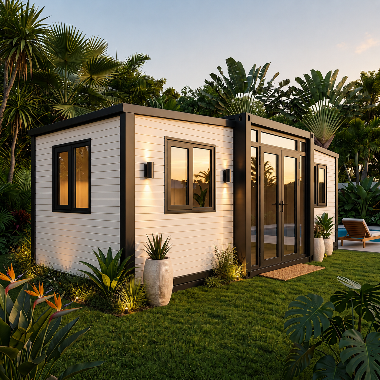 NuGen 10ft Expandable Home Modern Off-White