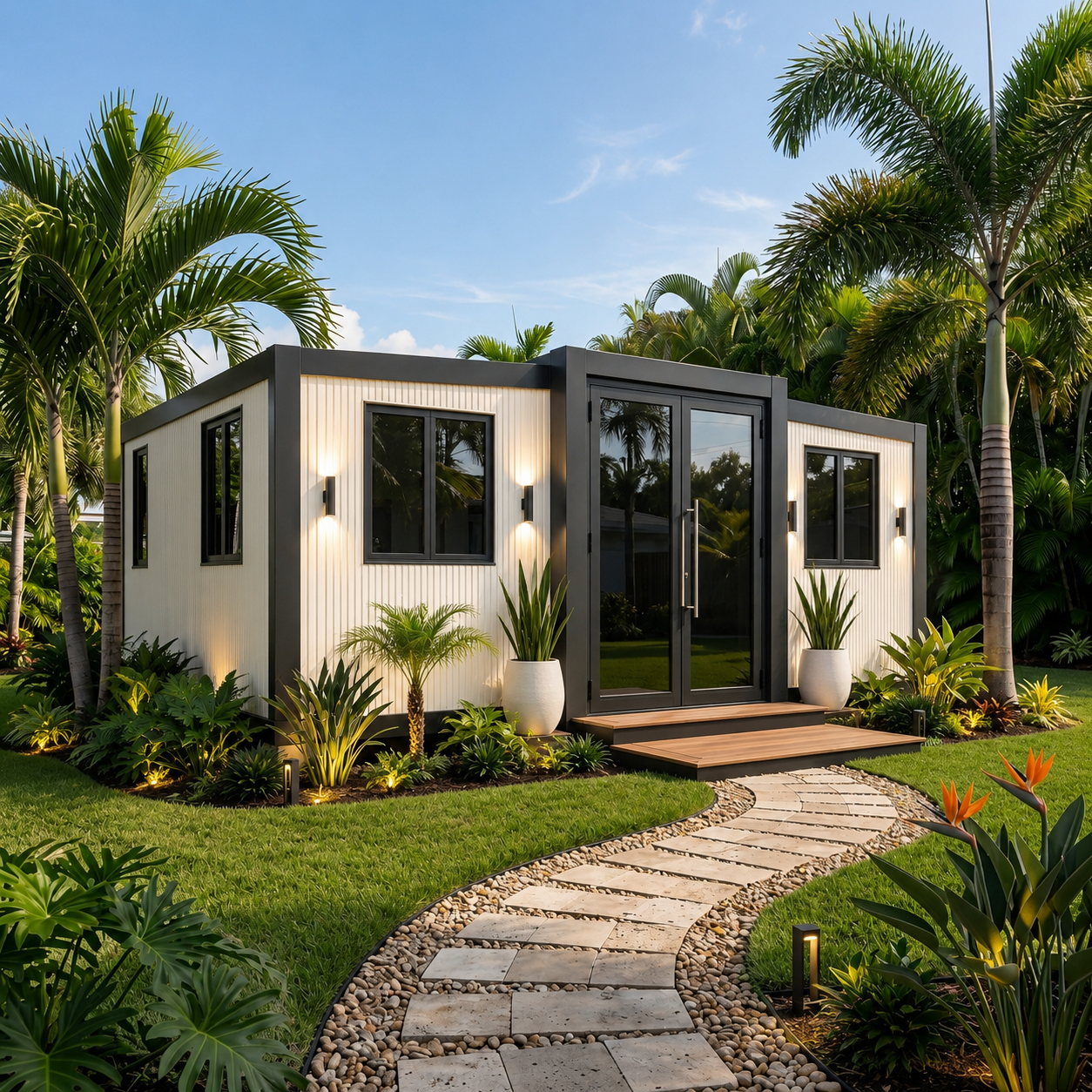 NuGen 20ft Expandable Home Modern Off-White