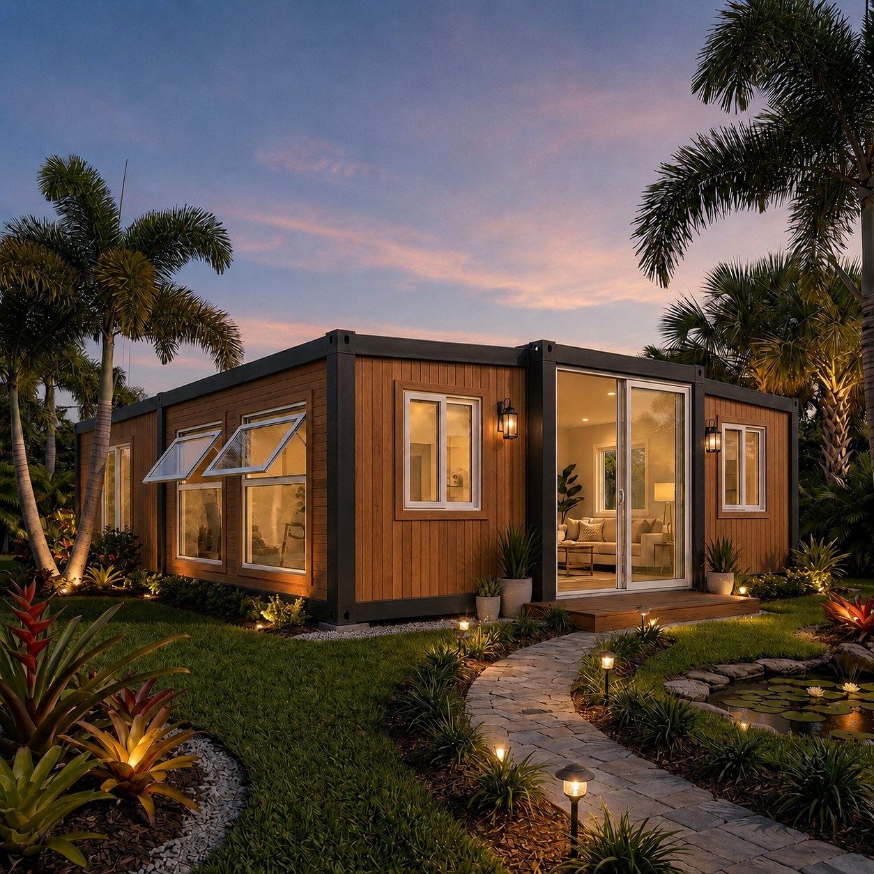 Natural Wood-Clad