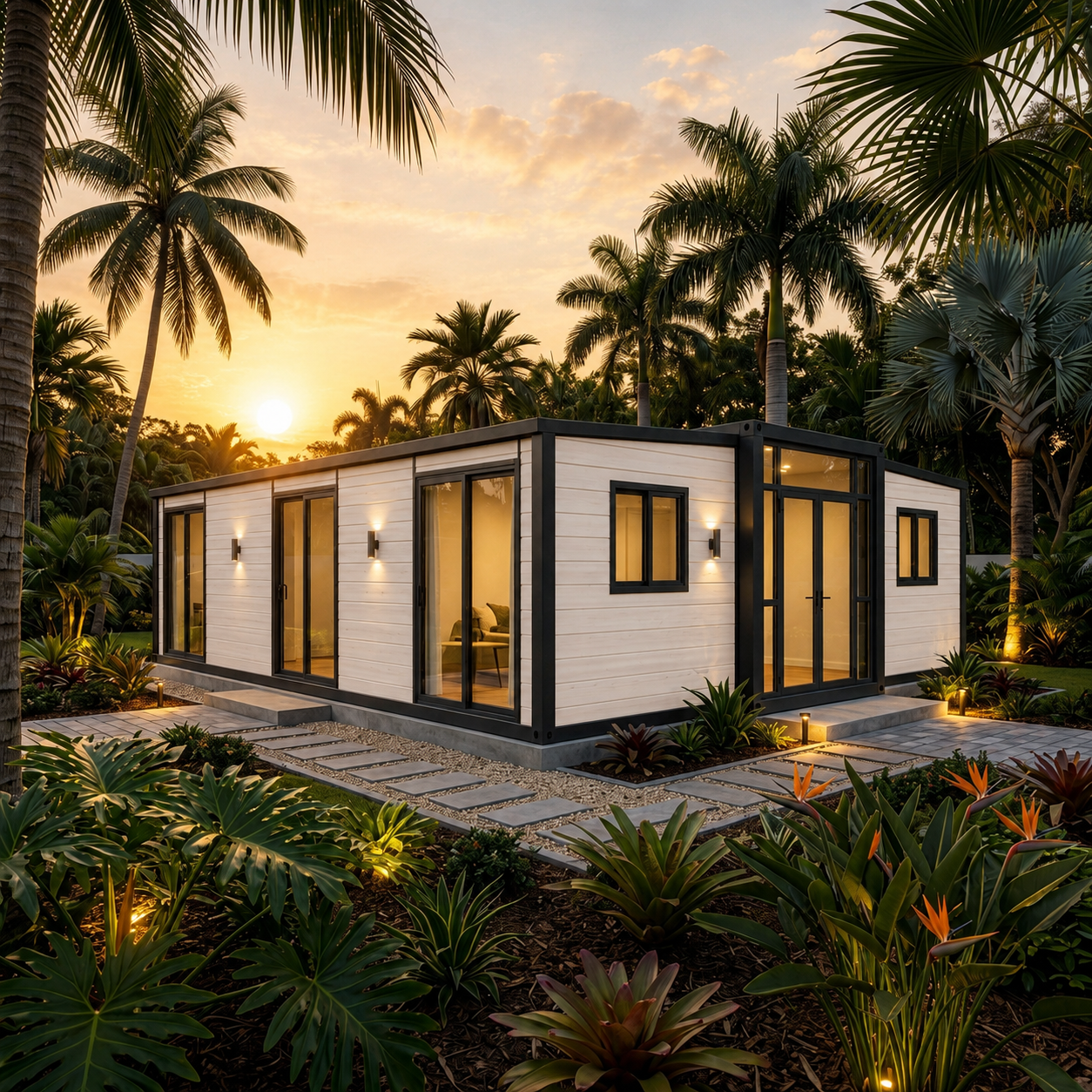 NuGen 40ft Double-Wing Modern Off-White