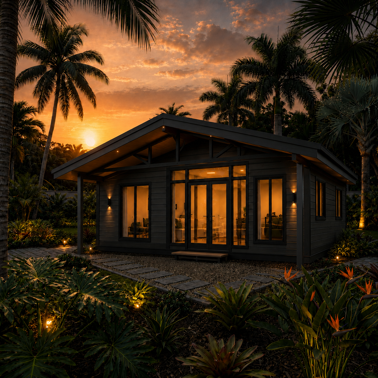 40ft half roof charcoal gray