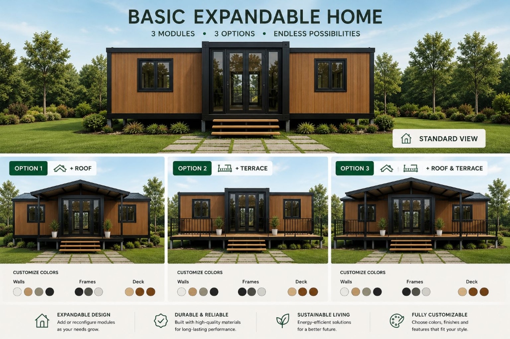 NuGen Expandable Home Configuration Options Swatches