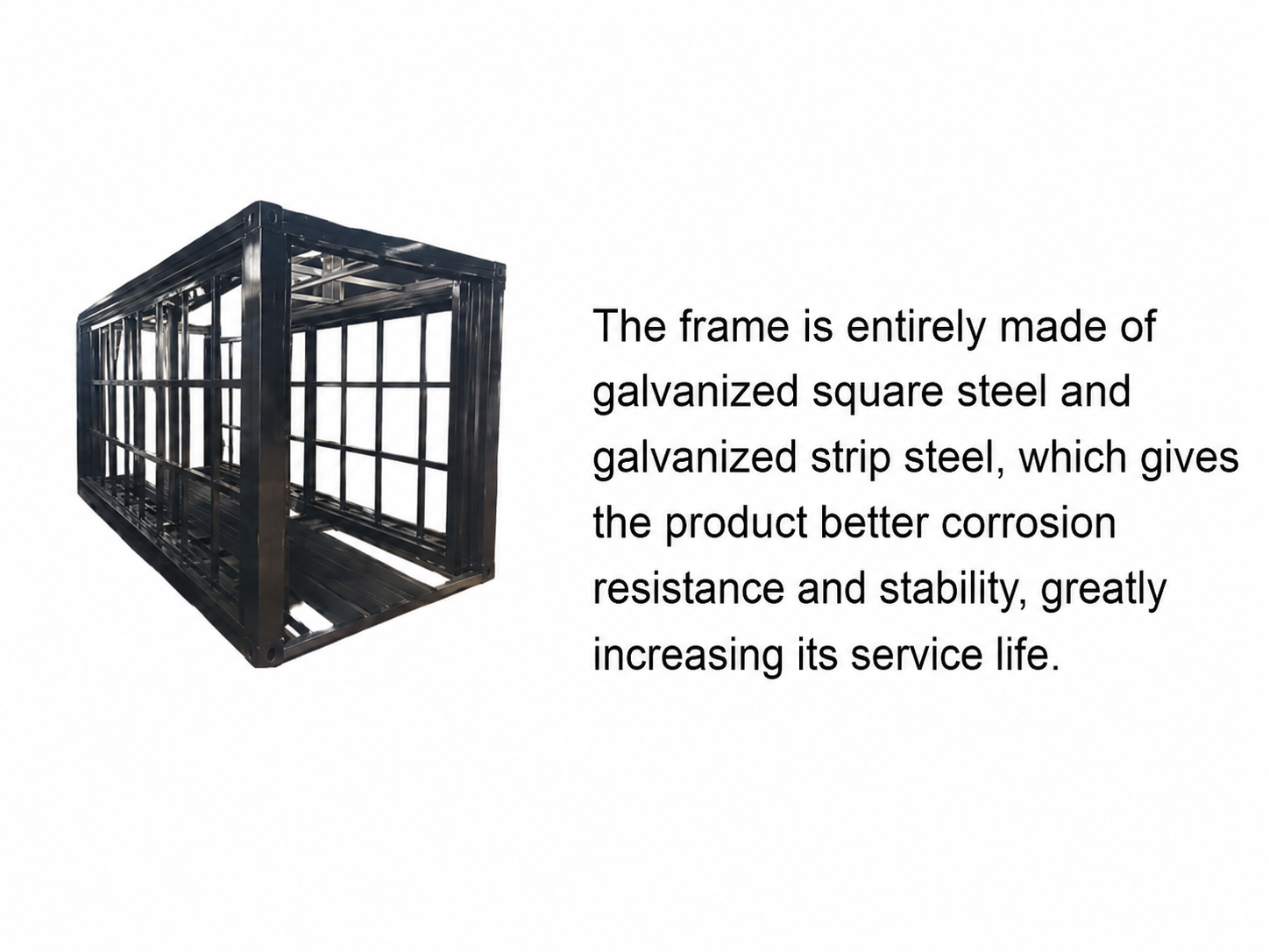 NuGen cast-iron corner casting detail